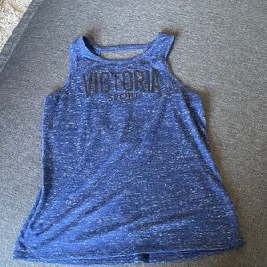 Size Med Victoria’s Secret Sport Blue Tank Top